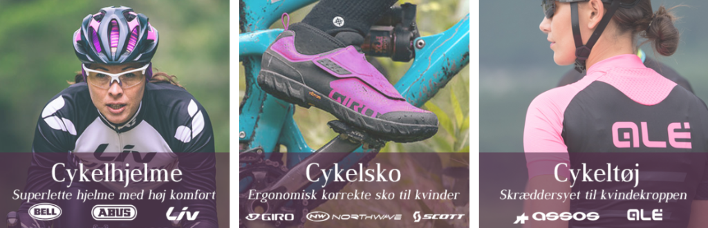 Girls Corner - Cykeltøj, cykelsko og cykelhjelme