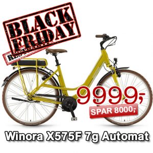 El cykel til næsten halv pris - Winora X575F 7g Automat