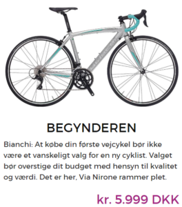 Girls Corner - Begynderen Bianchi